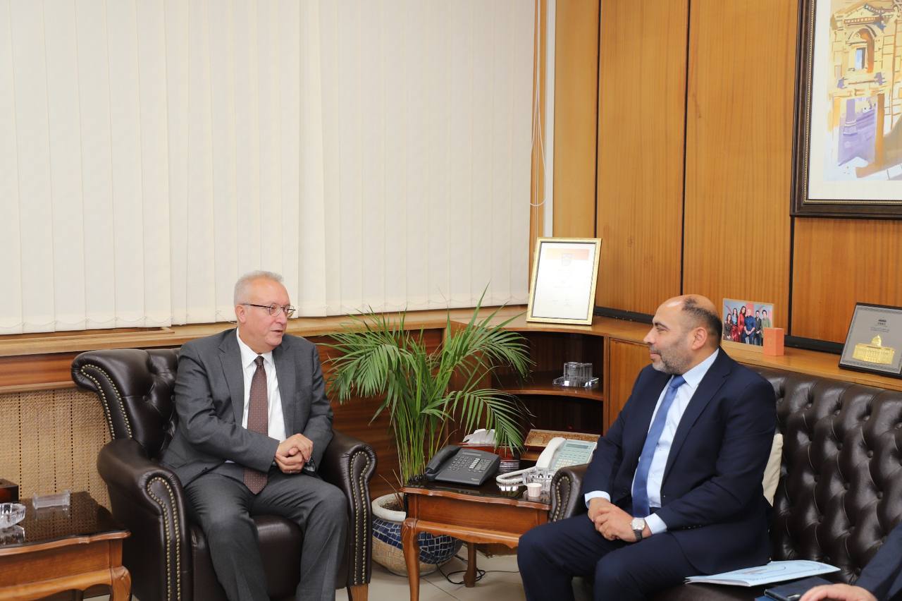 Anbar University delegation at Jordanian universities.