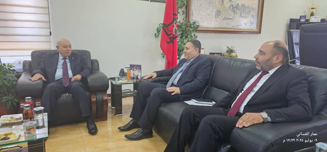 وفد جامعة الأنبار في الجامعات الاردنية