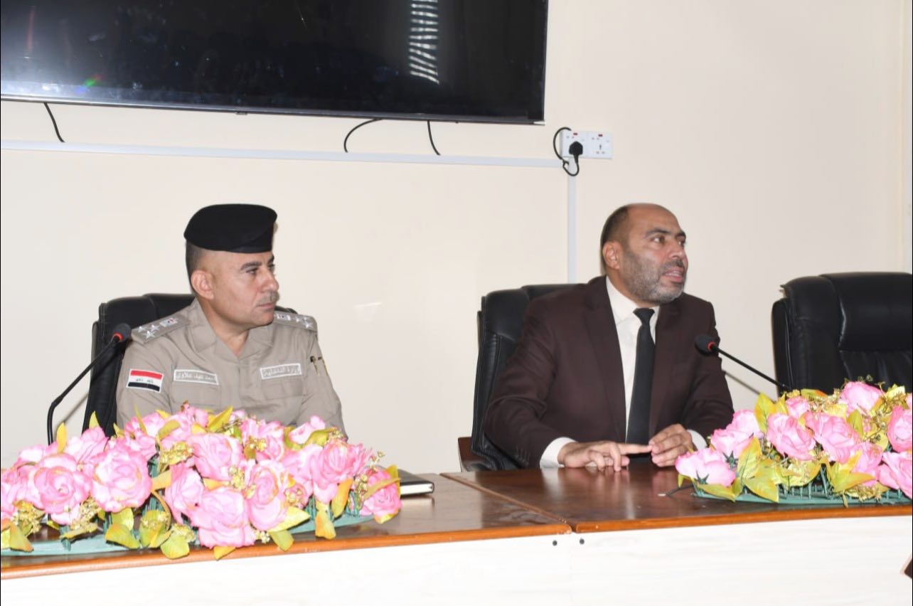 برعاية السيد عميد كلية التربية الاساسية/ حديثة الاستاذ الدكتور مظهر عبد علي تقيم وحدة شؤون المرأة وبالتعاون مع قاطع الدفاع المدني في حديثة ورشة عمل تدريبية بعنوان: 